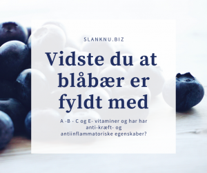 SlankNu.biz - Spis blåbær hver dag de er gode for dig